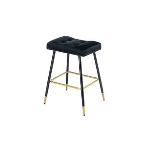 Most Selling Gold Plated Frame <b>Blue</b> Ottoman <b>Chair</b> With Back Rest For Livingroom Wedding Sitting Decorative Use Ottoman <b>Chair</b> - Product Image 4