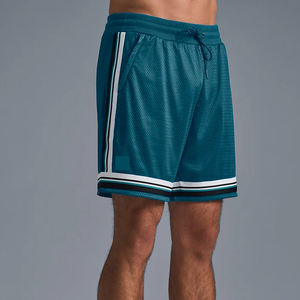 Pantalones cortos de baloncesto de malla transpirable de secado rápido para hombre, para entrenamiento, precio al por mayor, 100% poliéster, pantalones cortos de malla para hombre - Product Image 6