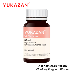 Yukazan Vit Tomato+ 30 tabletas de Malaysia Alta Calidad Aclarante Hidratación Profunda Cuidado de la Piel - Product Image 4