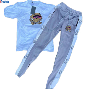 Conjunto de Ropa para Hombre, Estilo Casual, Unisex, Personalizado con Impresión por Transferencia de Calor, Conjunto Deportivo de Verano, Camiseta y Pantalones Deportivos - Product Image 4