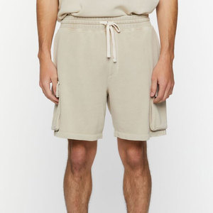 Men's Plain Regular Style Cargo Shorts with Adjustable Drawstrings Casual Shorts Suitable for Summer Basketball and Beach Daily - Product Image 4