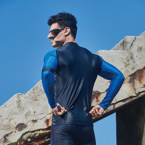 Camiseta de Compresión de Manga Larga con Logotipo Personalizado, Amarilla, Ajustada, para Gimnasio, para Niños, de Poliéster y Nailon, de Secado Rápido y Transpirable, para Entrenamiento - Product Image 5