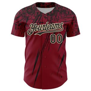 Custom Silk Screen Printed Anti-Bacterial 100% Organic Cotton Baseball Jersey Full Button Team Wear Short Sleeve All Seasons - Product Image 2