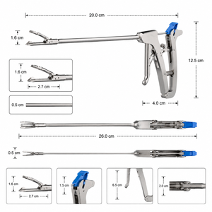 Pinza Pasadora de Suturas de Acero Inoxidable DETAIN IMPEX, Instrumento de Artroscopia, Fuente de Alimentación Manual, Reutilizable, Certificado CE Clase II - Product Image 6