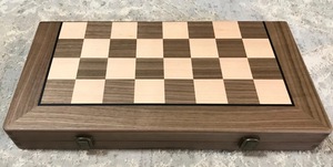 ILAHI's Eco-Friendly Rustic Polished Rectangle <b>Chess</b> <b>Board</b> Game 100% Handmade Pure Wood Animal/Love Style Customized Size <b>Chess</b> - Product Image 2