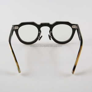 Montura de gafas ópticas Unisex cuadradas Vintage con logotipo personalizado, gafas de ordenador de alta calidad de proveedor indio - Product Image 5