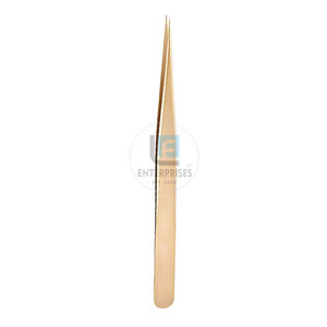Pince à épiler pour extensions de cils en acier inoxydable de haute qualité, avec une conception durable et une préhension parfaite - Product Image 2