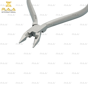 Pince à bec d'oiseau dentaire avec coupe-fils/coupes-élastiques TC, qualité supérieure R.A.A. INTERNATIONAL pour orthodontie - Product Image 2