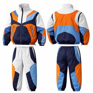 Fabricante de Conjuntos Deportivos Impermeables de Tela Transpirable, Chaqueta Cortavientos y Pantalones Deportivos para Hombre y Mujer - Product Image 1