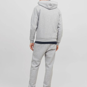 Sweat-shirt à capuche zippé pour homme 100% coton, décontracté, uni, vente en gros pour l'hiver - Product Image 4