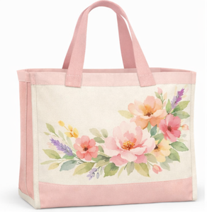 Custom Printed logo Cotton <b>Canvas</b> <b>Tote</b> Bag Reusable Grocery Shopper Bag With Gusset Bottom for Retail Store Daily Shopping - Product Image 2