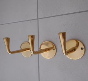 Brass <b>Hook</b> Hanger <b>Bathroom</b> Cat Key Bathrobe Clothes Coat Hanger <b>Hook</b> for Kitchen Livingroom Brass <b>Hook</b> Hanger - Product Image 3