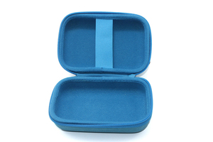 Estuche con cremallera de EVA portátil cuadrado grande de la fábrica de Vietnam Solución de almacenamiento de transporte de PU engrosada para estuches de bolsas de propósito especial - Product Image 3