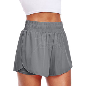 Shorts de sport tendance pour femmes, tissu respirant et doux, pour la course et l'entraînement - Product Image 2