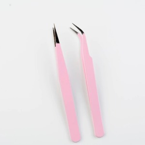 Pince à épiler sourcils en acier inoxydable plaqué or rose, outil de maquillage pour l'épilation du visage, kit de pinces de cuisine en acier - Product Image 5
