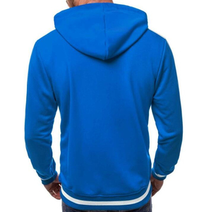 Men's Long Sleeve Sport Hoodie 100% Cotton Winter Custom Logo Fleece Quick Dry Wholesale Printed Casual Wear - Product Image 5