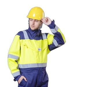 Combinaison de travail ignifuge réfléchissante en tissu pur coton NFPA 2112 - Product Image 6