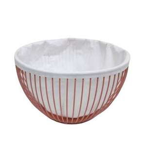 Cesta de Almacenamiento Rectangular de Alambre Metálico de Alta Calidad con Asas, Cesta para Almacenamiento de Alimentos en la Cocina y Sala de Estar, para Frutas - Product Image 5