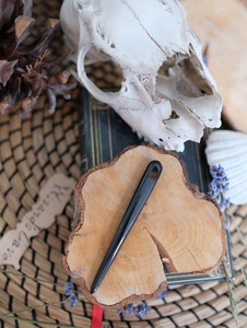 Aiguilles élégantes et polies en os et corne de buffle naturel, écologiques, pour la confection de vêtements et d'accessoires - Product Image 5