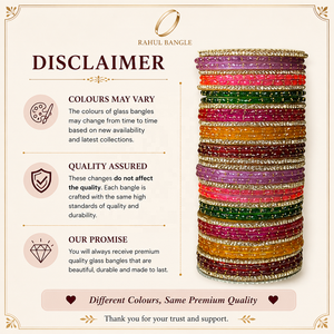 Wholesale Premium Kashmiri Multicolour Bridal Raindrop Glass Bangles Gold Plated Set Festive <b>Wedding</b> Wear Full Stack for Women - Product Image 5