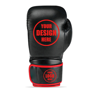 Guantes de Boxeo de Piel Sintética de Moda Más Vendidos, Guantes de Entrenamiento Profesional de MMA con Logotipo Personalizado - Product Image 4