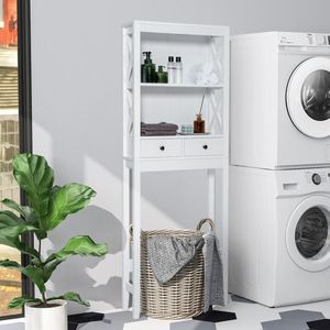 Organizzatore Salvaspazio per Bagno con Ripiani e Cassetti - Product Image 2