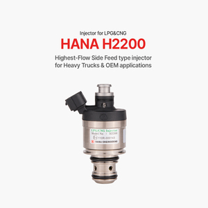 Chất lượng cao <span class=keywords><strong>Hana</strong></span> nhiên liệu khí cng/LPG loại đường Sắt phun cho xe tải hạng nặng H2200 (AMP 282104-1 kết nối) - Product Image 2