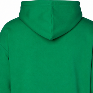 Sweat-shirt à capuche mi-lourd 280 g/m² pour homme, couleur verte, en molleton de coton premium, style décontracté streetwear, logo personnalisé OEM ODM - Product Image 4