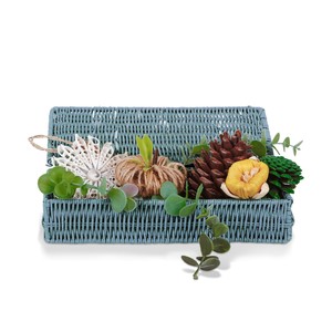 Rectangle rattan box handmade in Vietnam colored storage lid basket container <b>boxes</b> <b>cheap</b> price - Product Image 4