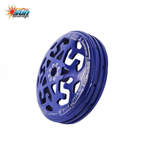 Nouvelle Cloche d'embrayage en acier inoxydable SUN Racing Taiwan CLICK125 CLICK150, revêtement bleu foncé durable, engagement fluide pour scooter - Product Image 2