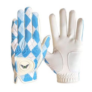 Gants de golf en cuir Cabretta personnalisables de haute qualité, best-sellers, couleur personnalisée, respirants, antidérapants, pour l'extérieur - Product Image 1