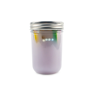 120ml 200ml 250ml 400ml 450ml Wide Mouth 70-450 <strong>Glass</strong> Mason Canning Fruit Juice <strong>Jar</strong> <strong>Glass</strong> With Sliver Lid and Straw - Product Image 2
