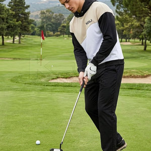 Sudadera con Capucha de Golf Casual de Invierno para Hombre, Ligera, Transpirable, de Secado Rápido, Ropa Deportiva Adecuada para la Práctica en el Campo de Golf - Product Image 5