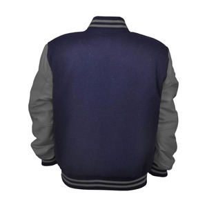 Custom Ladies Baseball Varsity <b>Jacket</b> Embroidered Wool <b>Leather</b> Letterman Coat Street Fashion OEM ODM Sample Service - Product Image 6