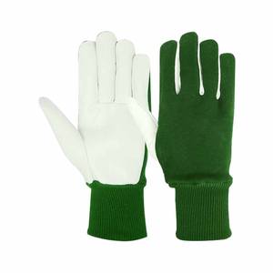 Guantes de Seguridad Industriales de Cuero de Cabra de Alta Resistencia, Guantes de Protección Personal de Alto Rendimiento para Jardinería Doméstica - Product Image 3