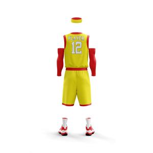 Camisetas sin Mangas de Baloncesto Sublimadas Personalizadas al por Mayor, Transpirables, de Talla Grande, Diseño de Uniforme, 100% Poliéster - Product Image 6