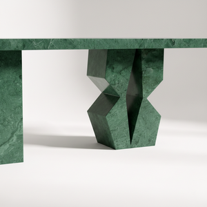 Mesa Consola Moderna de Mármol Verde - Product Image 4