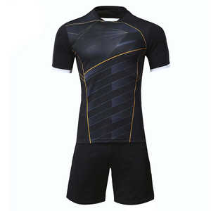Uniforme de fútbol para hombre OEM de alta calidad en varios colores, ropa de fútbol de buena calidad, uniformes de fútbol de tela de poliéster - Product Image 2