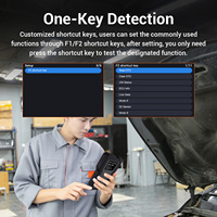 Herramienta de Diagnóstico de Automóviles 3 en 1, Escáner OBD2 con Salida de Señal y Prueba de Componentes, Relé de Inyector, Pantalla a Color Portátil