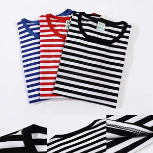 Camiseta de Hombre con Cinturón Cruzado, Estilo Marinero, Talla Grande, Alta Calidad, 100% Poliéster, Transpirable, Informal, Nueva, al por Mayor - Product Image 3