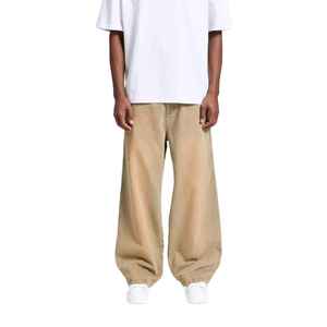 Manufacturer Direct Men's Wholesale Breathable Casual Dark Straight Solid Denim Jeans Embroidery for Summer Autumn Winter - Product Image 6