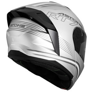 Casco Modular Abatible ASTONE HELMETS Nuevo Modelo ROCKET MATT SILVER, Seguridad ABS, con Forro Interior de Poliéster, Tallas XS-2XL RT7 - Product Image 5