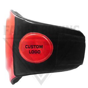 Protection corporelle à prix raisonnable pour la musculation, le fitness et autres sports de combat, avec support lombaire en cuir et bandes de maintien pour les poignets pour la boxe - Product Image 3