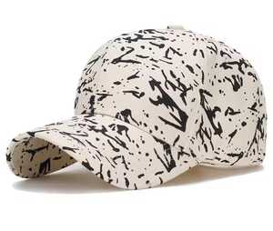 Unisex Printed <b>Baseball</b> <b>Cap</b> 100% Cotton Breathable Casual Hat Spring Summer Wear 56-58CM - Product Image 5