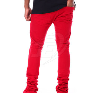 Pantalones apilados para hombre, lavados, de fábrica, en oferta, al por mayor, precio razonable, hechos con la mejor calidad. - Product Image 3