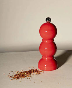 Vibrant Tiered Sphere <b>Lacquerware</b> Spice Mills, Decorative Stacked Ball Pepper Grinders for Contemporary Dining - Product Image 2