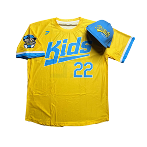 Henley Neck Baseball Jersey Men Adult Button Placket Breathable Polyester Custom Logo Number OEM Wholesale - Product Image 6