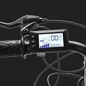 Vélo électrique rétro style neige avec pneus larges 20*4 pouces, batterie lithium 48V 10Ah, double suspension, freins à disque doubles - Product Image 6