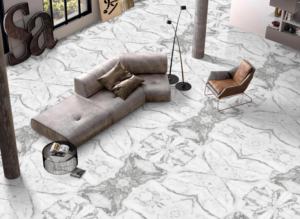 Carreaux de porcelaine blanche brillante de qualité supérieure 800x1600 1200x1800 750x1500mm, grands formats pour maison, bureau et commerce - Product Image 6