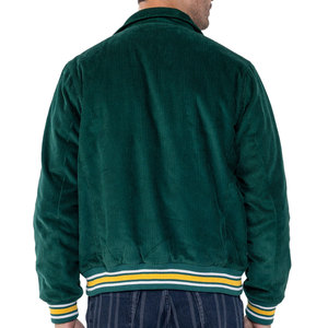 Chaqueta Varsity Bomber Personalizada de Moda, Diseño Holgado, para Correr al Aire Libre, Venta al Por Mayor, Estilo Universitario, Talla Grande para Hombre - Product Image 2